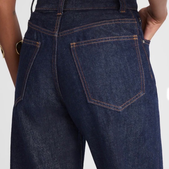 NWT Madewell The Tall Balloon Jean in Rinse Wash size 26 - Picture 5 of 6
